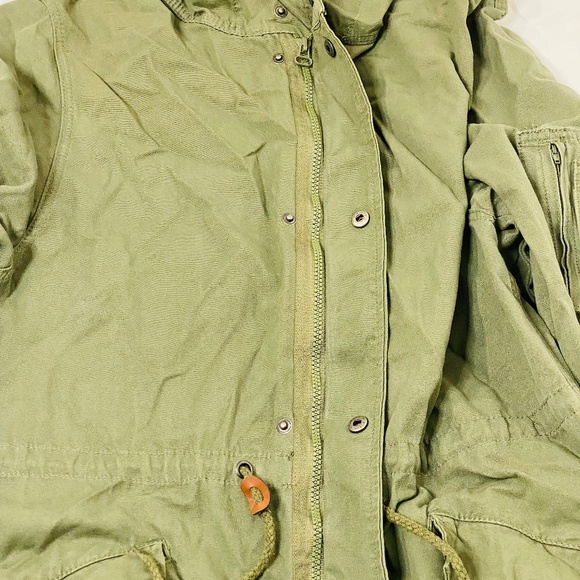 Men’s Cargo Style Jacket| Green - Picture 5 of 6